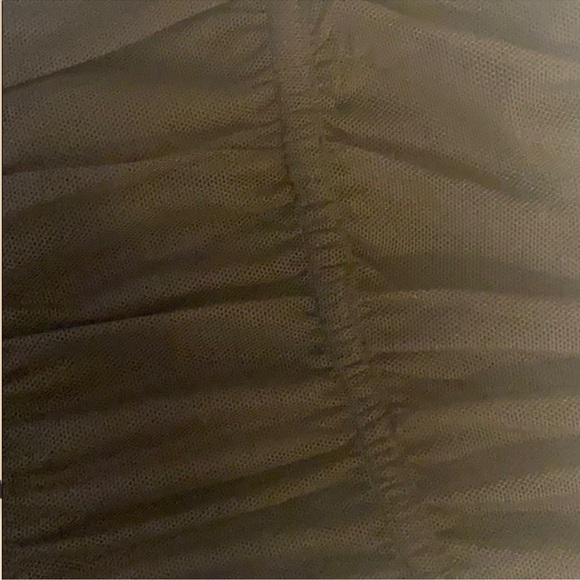 NWT PACSUN BLACK RUCHED MESH TANK TOP - Picture 2 of 4